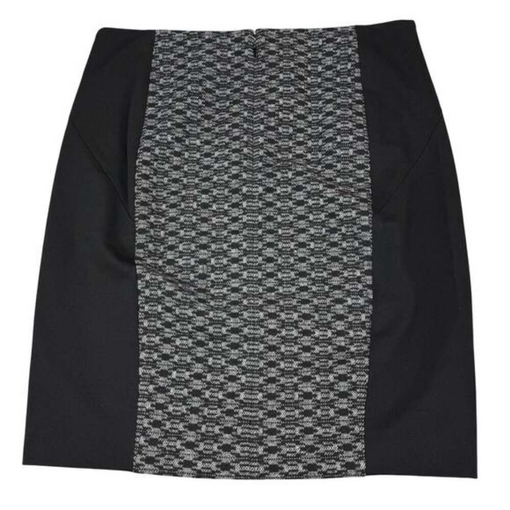 THEORY Navarro Chevron Wool Blend Pencil Skirt Size 6 - Picture 6 of 6